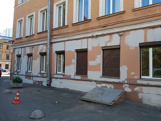 Восстановление фасада для отделения Российского красного креста
